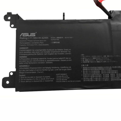 B31N1705-1 Original Laptop Battery For Asus VivoBook Flip 14 TP410UA-EC339T, VivoBook Flip 14 TP410UA-EC245T - eBuy KSA