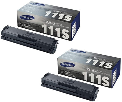 Samsung MLT-D111S Toner Cartridge Black - 2 Pack in Retail Packing - eBuy KSA