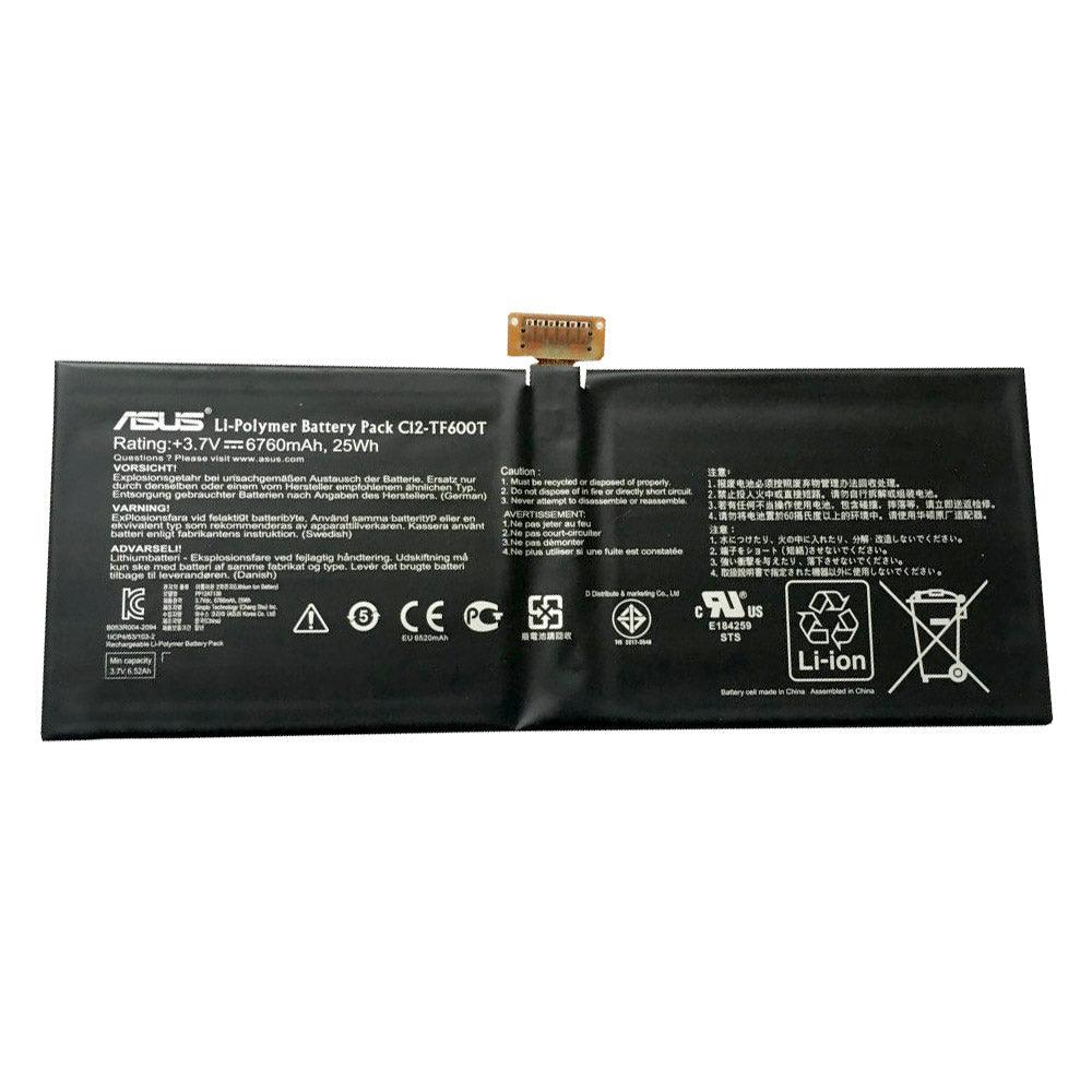 25W C12-TF600T Original Laptop Battery For Asus Vivo Tab TF600T TF600TG