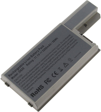 Replacement Battery for Dell Latitude D820 D830 D531 D531N Precision M65 M4300 - eBuy KSA