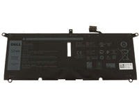 بطارية Dell XPS 13 الأصلية (9370 9380) Latitude 3301 رباعية الخلايا بقدرة 52 وات في الساعة - DXGH8