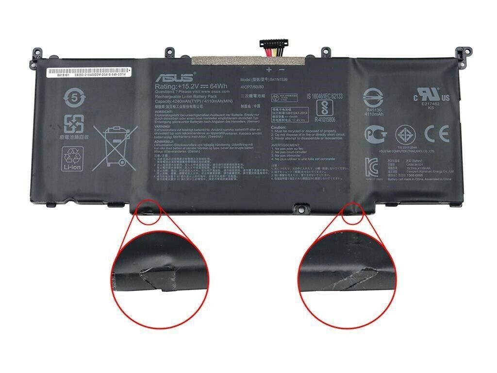 64W B41N1526 Original Laptop Battery for Asus ROG Strix GL502 GL502V GL502VT GL502VT-1A S5 S5VT6700