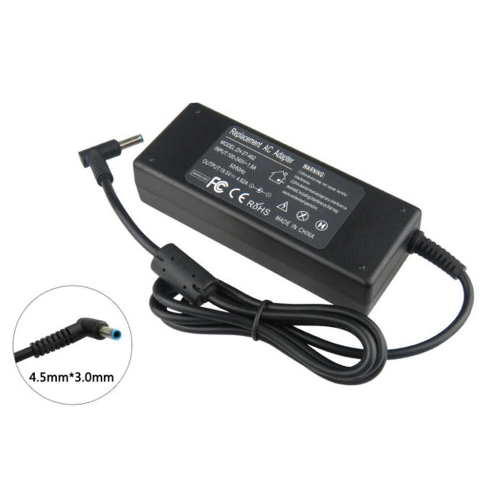 90W Laptop Charger Adapter 19.5V 4.62A for HP Power Supply with 4.5*3.0mm Blue connector