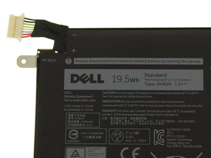 19.5W Original Dell Venue 8 Pro 5855 Tablet Battery - HH8J0 - eBuy KSA