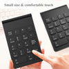 AVATTO Small-size 2.4GHz Wireless Numeric Keypad Numpad 18 Keys Digital Keyboard for Accounting Teller Laptop Notebook Tablets - eBuy KSA