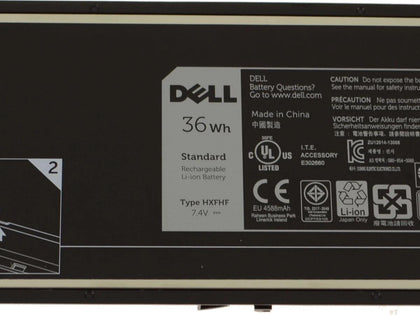 7.4V 36wh Original HXFHF VJF0X VT26R XNY66 Laptop Battery compatible with Dell Venue 11 Pro 7130 7139 7310 TABLET - eBuy KSA