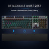 AULA F2088 Mechanical Gaming Keyboard Anti-ghosting 104 brown Switch blue Wired Mixed Backlit Keyborad for Game Laptop PC