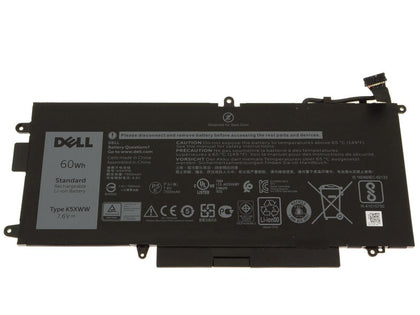 New Dell Latitude 7389 7390 2-in-1 4-Cell 60Wh Laptop Battery - K5XWW - eBuy KSA