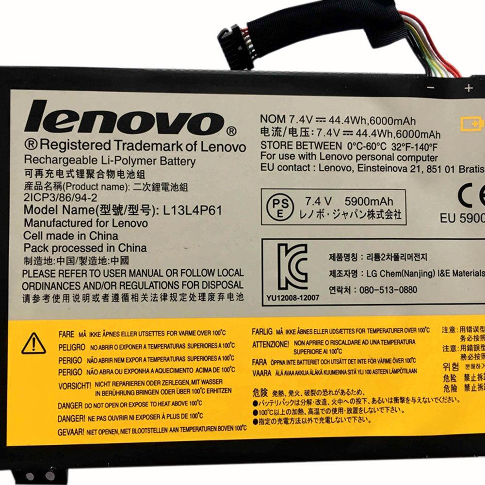L13L4P61 Laptop Battery for Edge 15 80H1 80K9 Flex 2 Pro-15 80K8 Series L13S4P61 L13M4P61 2ICP3/86/94-2