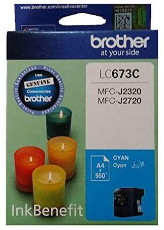 Brother Ink Cartridge, Cyan, LC-673C - eBuy KSA