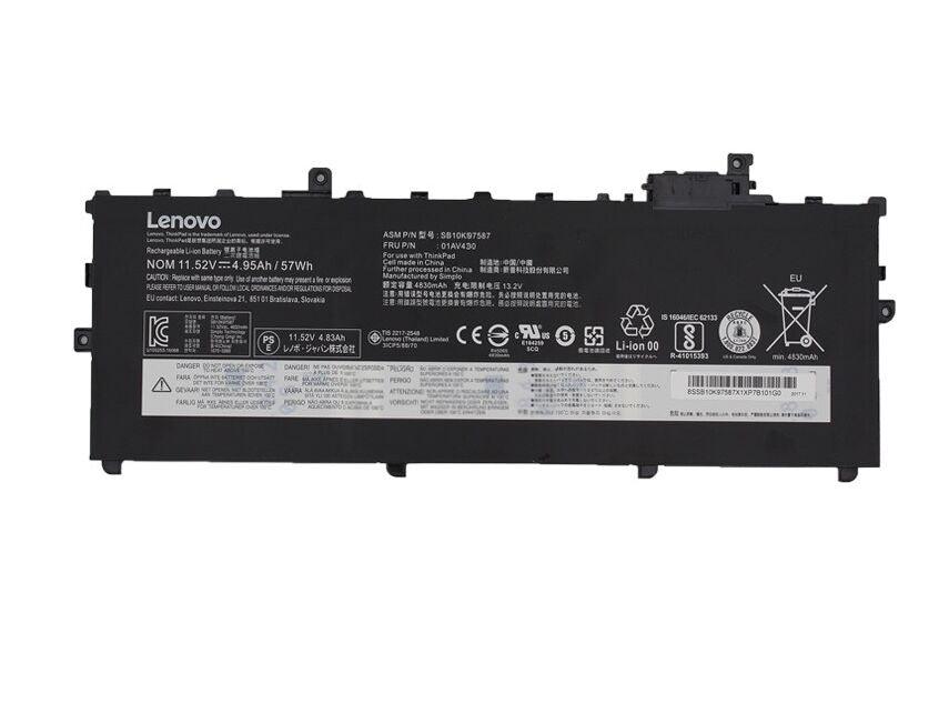 Lenovo ThinkPad X1 CARBON 6TH GEN 01AV494 01AV430 (57Wh, 3 cells)