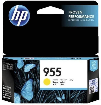 HP 955 YELLOW INK CARTRIDGE (L0S57AA)
