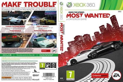 Need for Speed Most Wanted-Pal Region Xbox 360 by EA - eBuy KSA