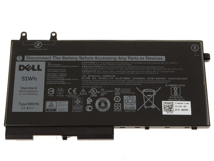 Dell Original Latitude 5400 5401 5500 Precision 3540 51Wh Laptop Battery R8D7N - 1 Year Warranty - eBuy KSA