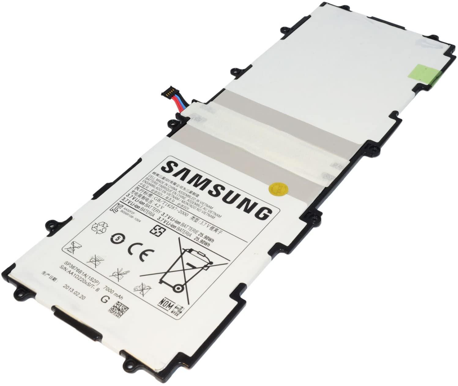 Samsung Galaxy Note 10.1 Tab 2 P5100 P5110 P7500 P7510 N8000 N8010 SP3676B1A(1S2P)Battery