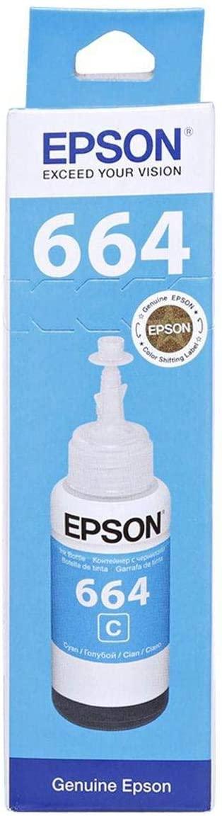 Epson Ink Cartridge - T6642, Cyan 70ml Ink Bottle - eBuy KSA