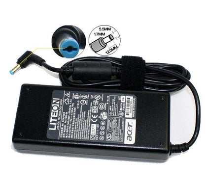 90W Laptop AC Power Adapter Charger Supply for ACER Aspire 5 A515-51G 7551G-5407 19V 4.74A (5.5mm*1.7mm) - eBuy KSA