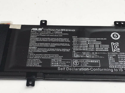 Original ASUS B31N1429 Battery For Vivobook A501L A501LX A501L A501LB5200 K501U K501UX K501UB - eBuy KSA