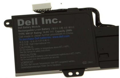 14.8V 29wh WW12P 9YXN1 TR2F1 Laptop Battery compatible with Dell Inspiron DUO 1090 Tablet PC Convertible - eBuy KSA