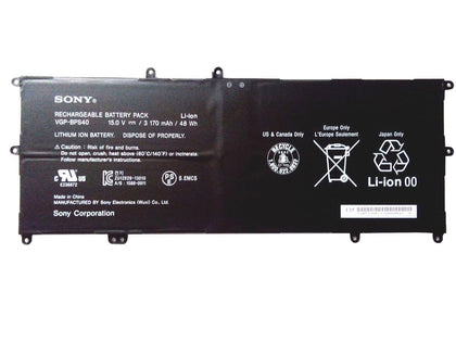 Original Laptop Battery Compatible With Sony BPS40 F15N SVF15N18PXB SVF14N19SCB VGP-BPS40 SVF15N18SCP - eBuy KSA