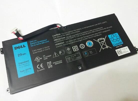 3.7V 29Wh Dell 427TY 05F3F9 P12GZ1-01-N01 PGF3592A5A Battery For Dxr10 Tablet