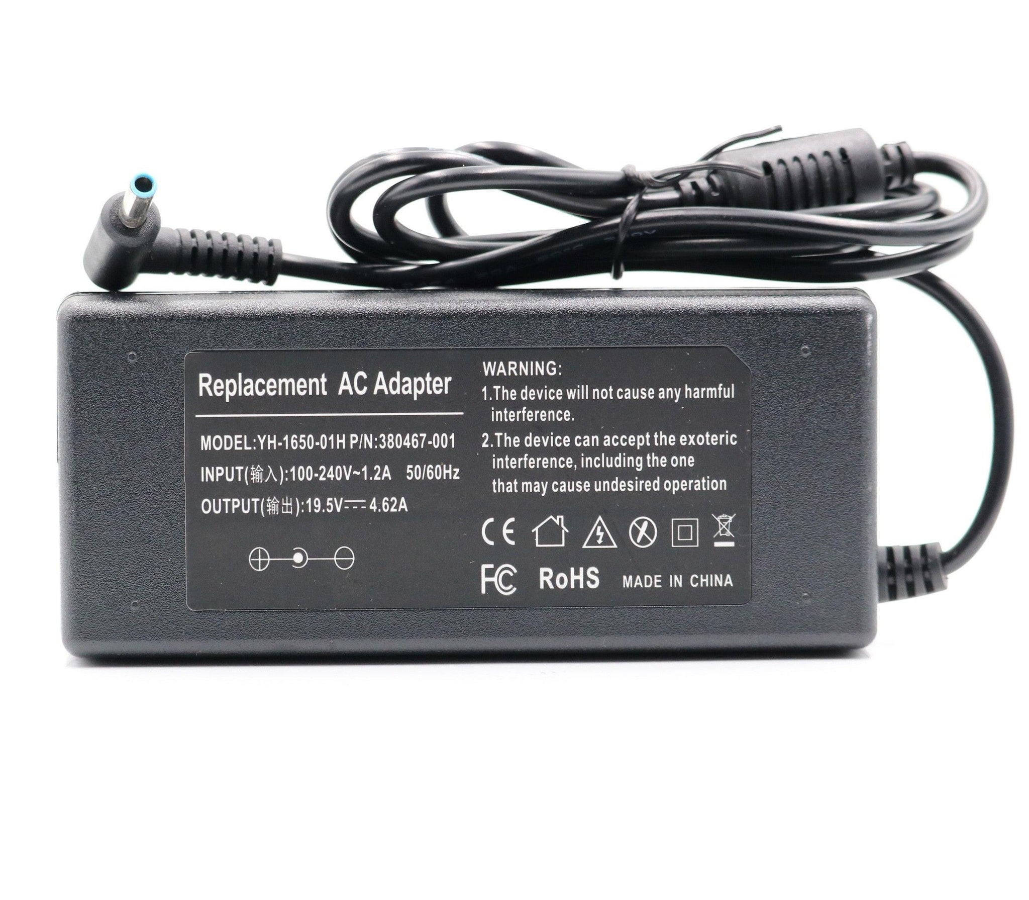19.5V 4.62A Replacement Laptop Charger 90W Notebook for Hp 2530P 8540W 7.4*5.0mm