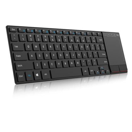 Wireless Keyboard For Pc And Laptop - 2.4G Black - eBuy KSA