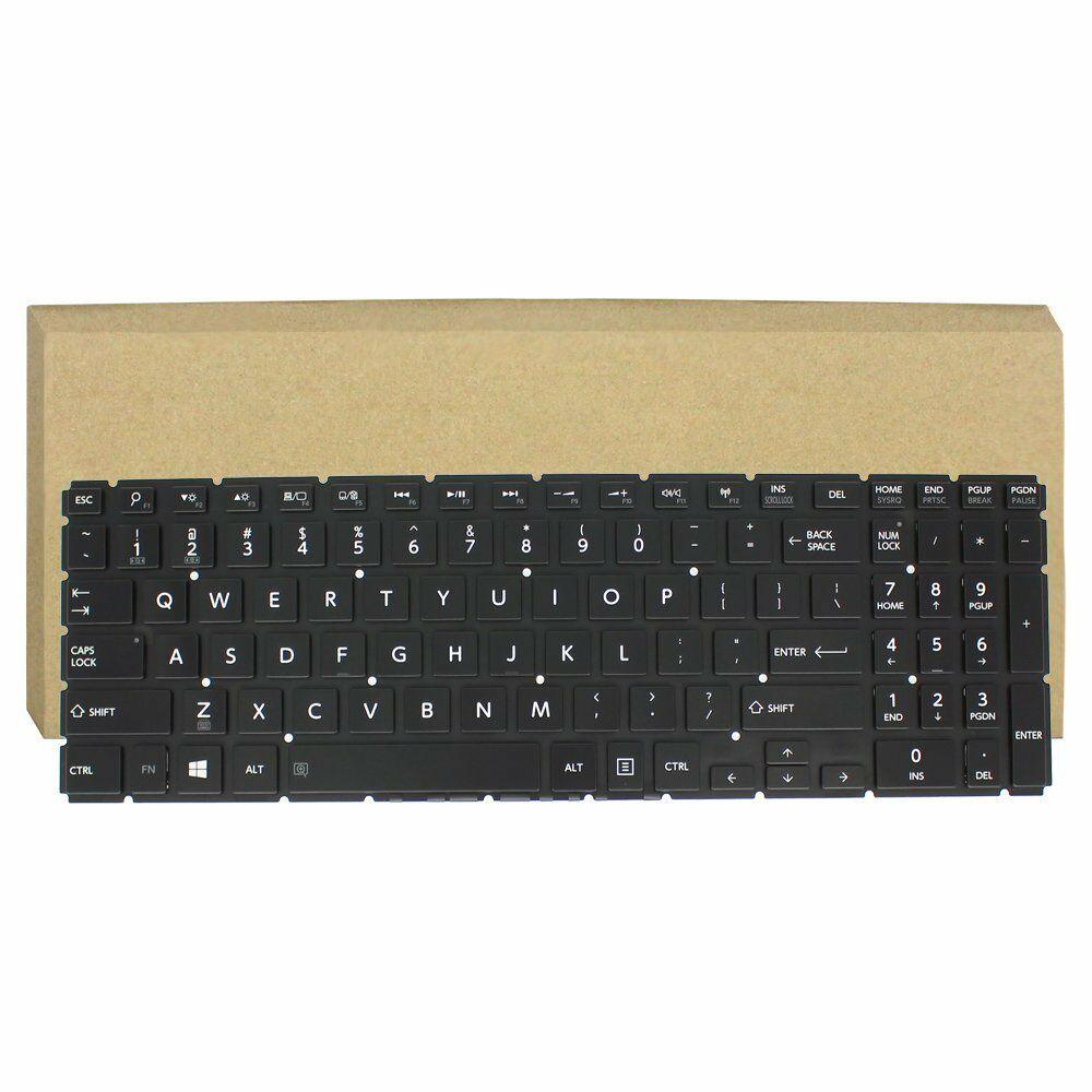 New Black Laptop Keyboard for Toshiba Satellite P55W-C5208X-4K P55W-C5314 P55W-C5316-4K P55W-C5317-4K P55W-C5321-4K